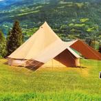 Bell tent 5 meter van katoen luxe uitvoering, Caravans en Kamperen, Tenten, Nieuw, Tot en met 6