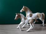 Schleich Paint paarden merrie en veulen, Ophalen of Verzenden, Zo goed als nieuw, Paard, Beeldje of Figuurtje