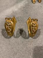 Antiek vergulde bronzen gordijnhangers /Louis XV / Rococo, Ophalen of Verzenden