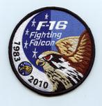 KLu luchtmacht patch 306 squadron F-16 1983-2010 velcro, Ophalen of Verzenden, Luchtmacht, Nederland, Embleem of Badge