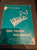 Ons tweede pianoboek ber joosen, Muziek en Instrumenten, Bladmuziek, Gebruikt, Klassiek, Ophalen of Verzenden, Artiest of Componist