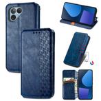 Luxe PU Lederen Wallet Case voor Fairphone 5 / 4 _ Blauw, Verzenden, Nieuw, Hoesje of Tasje