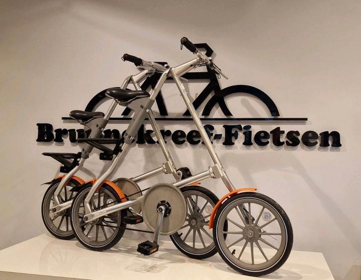 Strida Vouwfiets 2x |Belt Drive |, Fietsen en Brommers, Fietsen | Vouwfietsen, Zo goed als nieuw, Overige merken, Versnellingen