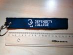 Defensity College sleutelhanger, Ophalen of Verzenden, Landmacht, Nederland, Embleem of Badge