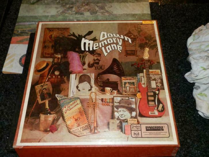 Lp collectie Down Memory LAne nieuwstaat, Cd's en Dvd's, Vinyl | Pop, Gebruikt, 12 inch, Ophalen of Verzenden