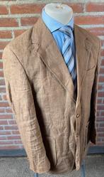 Nieuw Solbiati bruin 100% Linnen jasje/ blazer, maat 50, Ophalen of Verzenden, Zo goed als nieuw, Maat 48/50 (M), Bruin