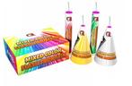 Mixed color flash fountain (4st), Ophalen, Zo goed als nieuw, Maat 46/48 (XL) of groter, Overige typen