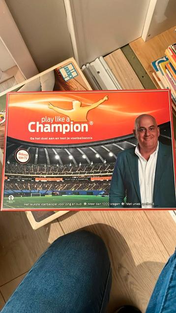 Play like  a champion beschikbaar voor biedingen