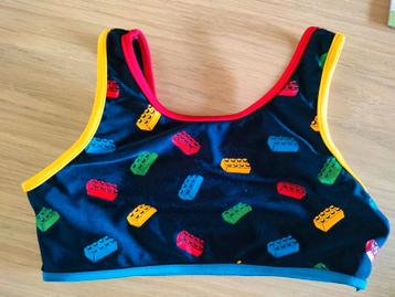 Vintage Lego Bikini Top Meisje - Jaren 90 Duitsland - 128 beschikbaar voor biedingen