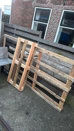 4 pallets gratis, Doe-het-zelf en Verbouw, Hout en Planken, Ophalen, Zo goed als nieuw, Pallet, Minder dan 200 cm