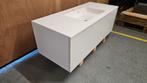 Deens design badmeubel Calidris mat wit 120x50x40 cm NIEUW, Ophalen, 100 tot 150 cm, Nieuw, Minder dan 100 cm