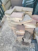 Gratis ophalen tuintegels stenen, Tuin en Terras, Tegels en Klinkers, Ophalen, Zo goed als nieuw, Beton, 10 m² of meer