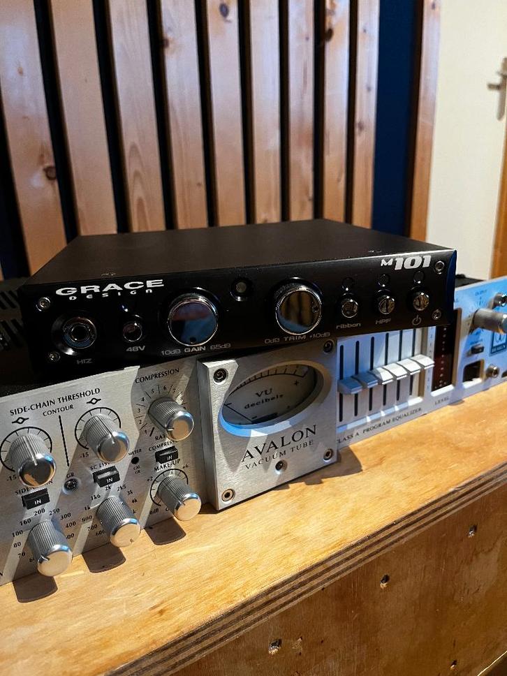 Grace design M101 preamp, Audio, Tv en Foto, Professionele Audio-, Tv- en Video-apparatuur, Zo goed als nieuw, Audio, Ophalen of Verzenden
