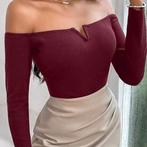 Topje maat s stretch bieden, Kleding | Dames, Tops, Verzenden, Zo goed als nieuw, Zonder mouw