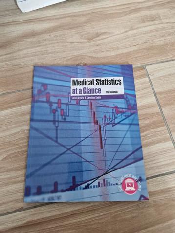 Medical Statistics at a Glance - Studieboek Geneeskunde / BW beschikbaar voor biedingen