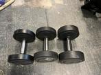 Technogym dumbells 1 x 4-6-10 kg dumbell gewichten, Sport en Fitness, Fitnessmaterialen, Ophalen of Verzenden, Gebruikt, Dumbbell