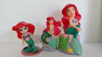 3 Disney figuren Ariel, Verzamelen, Poppetjes en Figuurtjes, Ophalen of Verzenden, Zo goed als nieuw