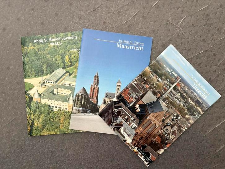 Schnell+Steiner info boekjes Maastricht, Utrecht en Vaals, Boeken, Overige Boeken, Zo goed als nieuw, Ophalen of Verzenden