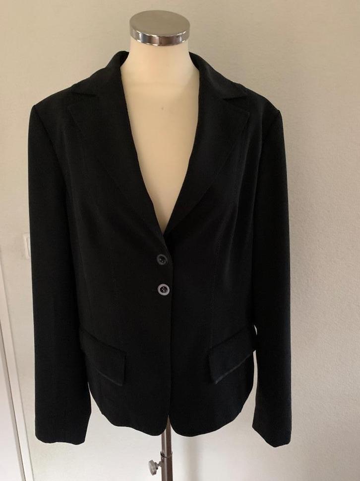 Marc Aurel zwart colbert / jasje, maat 42 Nieuw, Kleding | Dames, Jasjes, Kostuums en Pakken, Nieuw, Jasje, Maat 42/44 (L), Zwart
