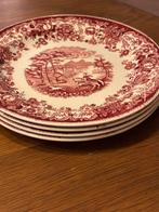 4 borden van Petrus Regout & Co. Decor Amazone, Antiek en Kunst, Ophalen of Verzenden