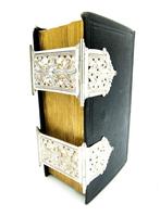 Bijbel met zilveren sloten, S.T. Reitsma, Heerenveen, 1886, Verzenden, Bijbel