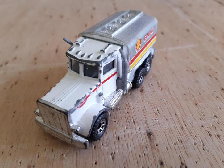 Matchbox Peter Bilt Shell 1981 1:80, Hobby en Vrije tijd, Modelauto's | 1:87, Gebruikt, Bus of Vrachtwagen, Matchbox, Ophalen of Verzenden