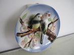 Prachtig keramiek muurvaasje met vogels, Antiek en Kunst, Antiek | Keramiek en Aardewerk, Ophalen of Verzenden