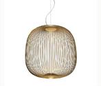 Hanglamp kooilamp Spokes goud Led ZGAN, Ophalen, Zo goed als nieuw, Metaal, 50 tot 75 cm