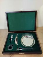 Luxe Wijnset in houten kistje, Ophalen of Verzenden