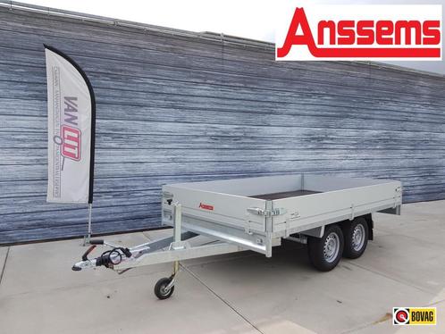 Anssems PSX-S 2500 ,325x178,2500kg, Plateauwagen, Auto diversen, Aanhangers en Bagagewagens, Nieuw