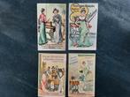 Reclameplaatjes  naaimachines art deco franse plaatjes, Ophalen of Verzenden, Gebruikt