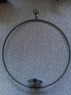 Nieuwe ring met kaarshouder, 50 tot 75 cm, Zwart, Nieuw, Ophalen of Verzenden