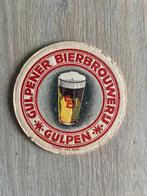 Oud bierviltje Gulpener bier, Verzamelen, Viltje(s), Overige merken, Gebruikt, Ophalen of Verzenden