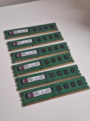 6 x ddr3 2gb beschikbaar voor biedingen