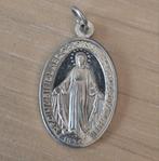 Vintage wonderdadige Maria hanger, Verzamelen, Ophalen of Verzenden, Zo goed als nieuw, Sieraad, Christendom | Katholiek