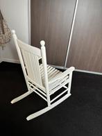 Witte Schommelstoel - Comfortabel & Stijlvol, Antiek en Kunst, Ophalen of Verzenden