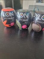 Dylon textielverf, machinewasverf.
Fresh Orange, Olive green, Ophalen, Nieuw