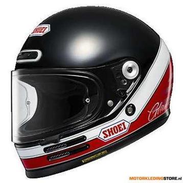 Shoei Glamster 06 Abiding Integraalhelm, Zwart-Rood-Wit beschikbaar voor biedingen