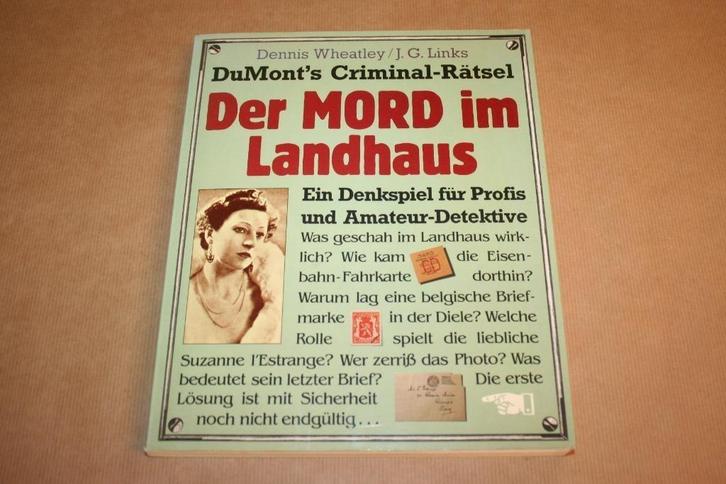 DuMont's Criminal-Rätsel - Der Mord im Landhaus, Boeken, Hobby en Vrije tijd, Gelezen, Ophalen of Verzenden