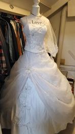 Witte Trouwjurk Maat 38, Kleding | Dames, Trouwjurk, Wit, Ophalen of Verzenden, Onbekend