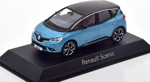 Renault Scenic 2016 Celeste Blue, 1/43, Norev, Hobby en Vrije tijd, Modelauto's | 1:43, Nieuw, Auto, Norev, Ophalen of Verzenden