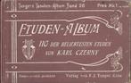ETUDEN-ALBUM *110 der beliebtesten Etuden*KARL CZERNY 1920*, Gelezen, Ophalen of Verzenden, KARL CZERNY, Overige onderwerpen