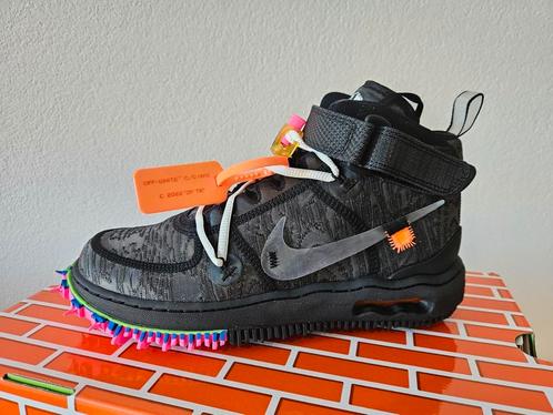 Nieuwe Nike Air Force 1 Mid x Off-White zwart, Kleding | Heren, Schoenen, Nieuw, Sneakers of Gympen, Wit, Ophalen of Verzenden