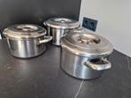 € 25,00, Huis en Inrichting, Keuken | Potten en Pannen, Ophalen, Rvs, Pannenset