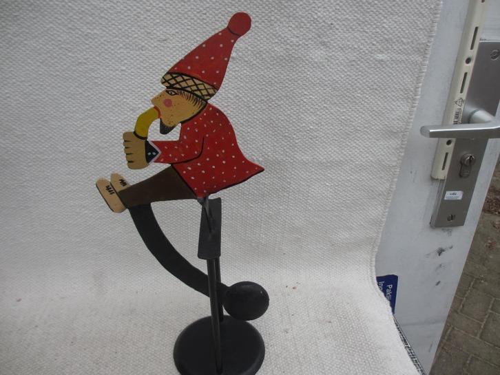 Vintage brocante swing mannetje Blikken speelgoed, Antiek en Kunst, Curiosa en Brocante, Ophalen of Verzenden