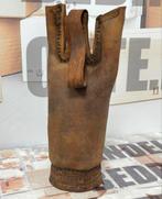 1950-1960 waterfles - Hawazma - Soedan leather water bottle, Ophalen of Verzenden