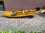 Hobie mirage outfitter 2-persoons kajak, Watersport en Boten, Ophalen, Gebruikt, 2-persoons