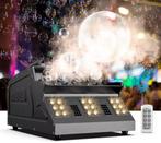 Rook- en bellenblaasmachine LED 1500W met afstandsbediening, Rookmachine, Rm, Nieuw, Ophalen of Verzenden