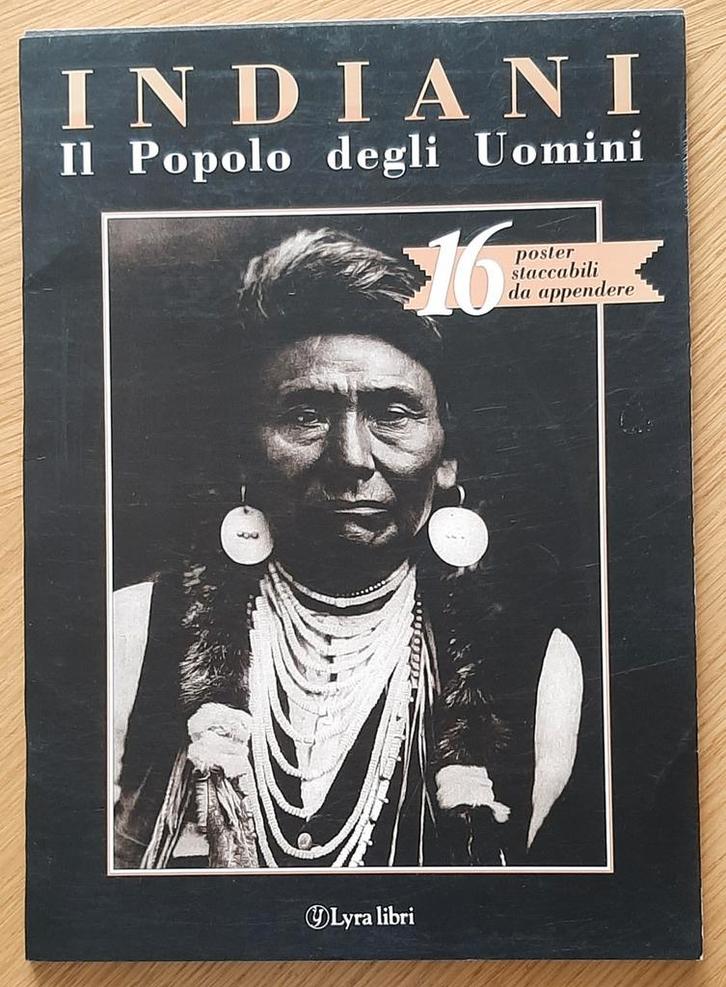 Indianen Poster Boek - Il Popolo degli Uomini, Boeken, Kunst en Cultuur | Fotografie en Design, Gelezen, Overige onderwerpen, Ophalen of Verzenden