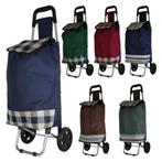 Boodschappenwagen - Shopping Trolley 94x24x34cm, Wieltjes, Vepabins Groothandel B.V., 30 cm of meer, Overige kleuren